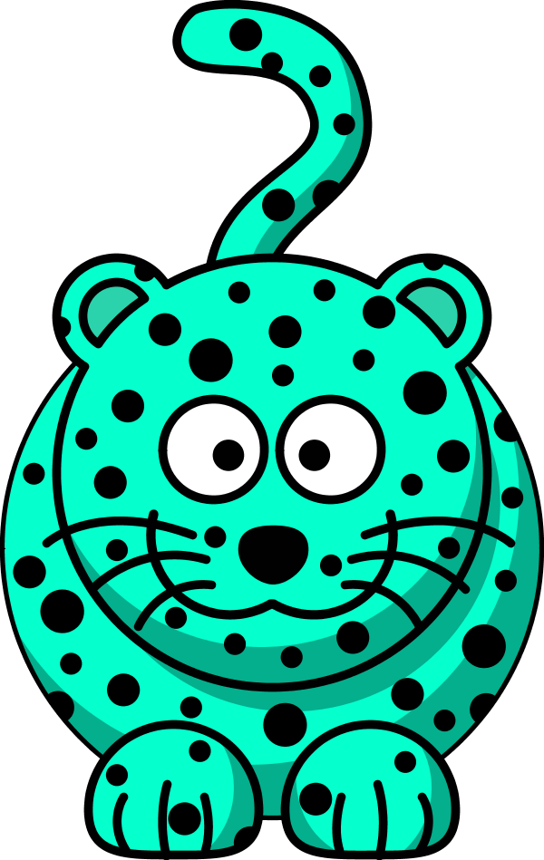 600x949 Snow Leopard Clipart Cartoon