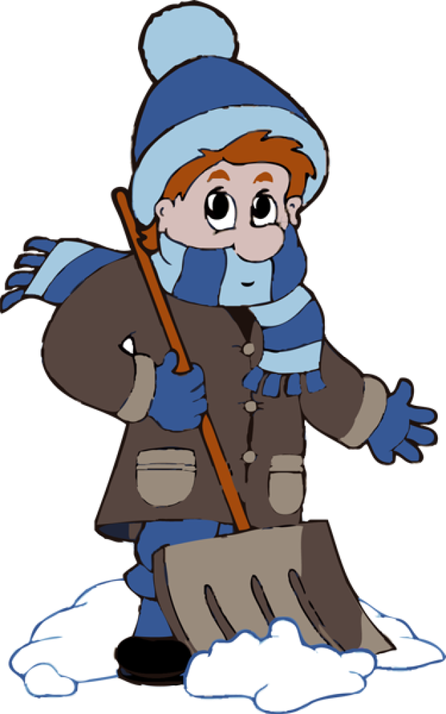 640x1024 Free Snow Shovel Clipart