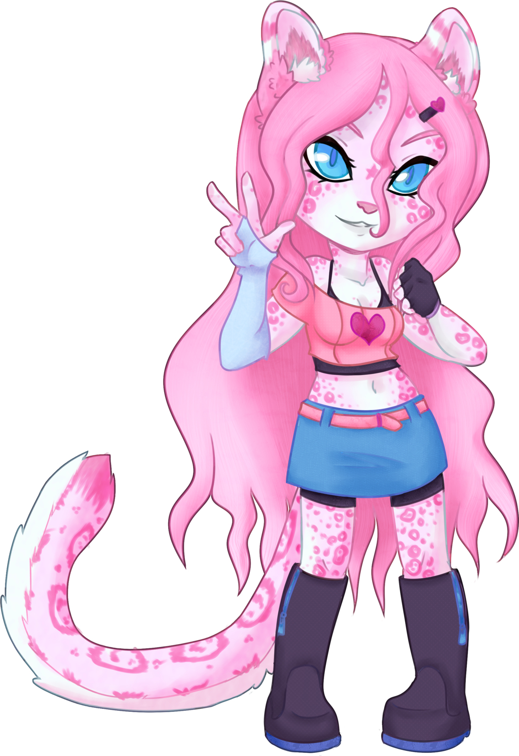 1024x1490 Karina [Pink Snow Leopard] By Kyttias