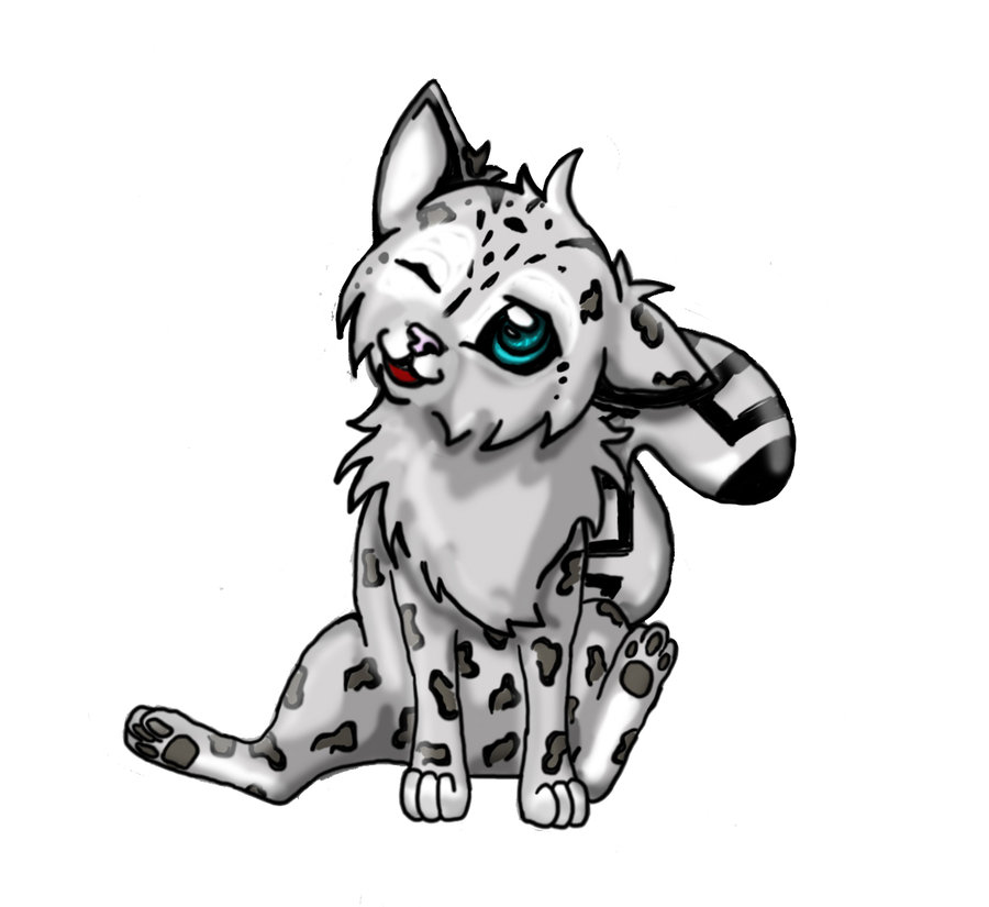 900x825 Snow Leopard Clipart Chibi