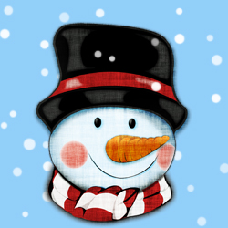 250x250 Free Snowman Clipart Image Psddude