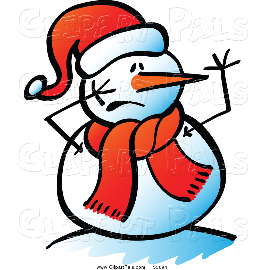 1024x1044 Pal Clipart Of A Snowman With A Scared Face By Zooco