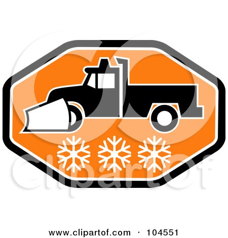 450x470 Royalty Free (Rf) Clipart Illustration Of A Blue And Orange Snow