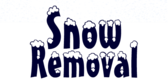 168x84 Snow Signs, Snow Removal Advertising Esigns