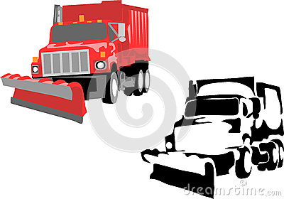 400x280 Snowplow Clipart