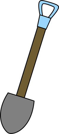 199x450 Shovel Clipart