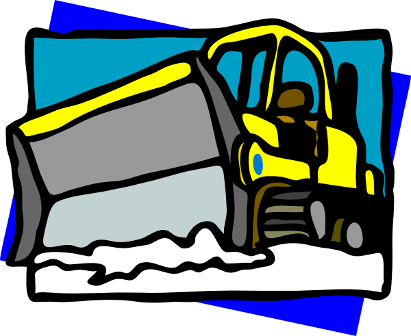 600x491 Clipart Plow Snow
