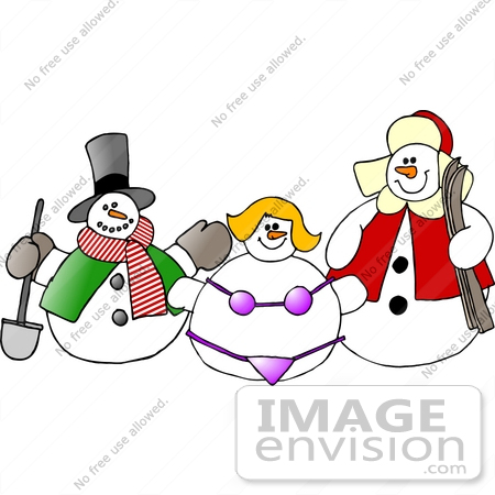 450x450 Frosty The Snowman With A Shovel Clipart