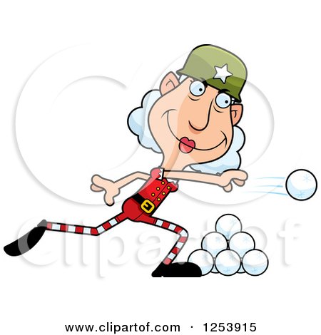 450x470 Elf Clipart Snowball