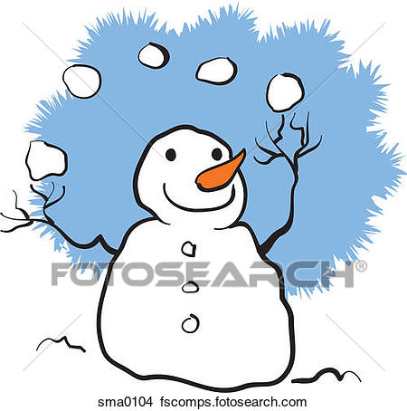 450x454 Drawings Of A Snowman Juggling Snowballs Sma0104