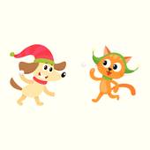 170x170 Throw Snowballs Clip Art