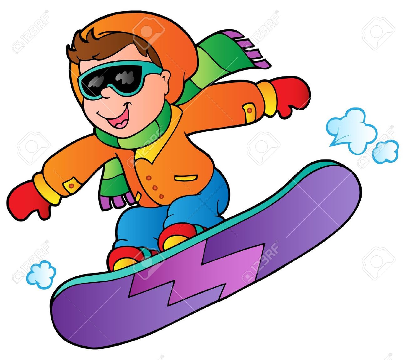 1300x1149 Winter Clipart Snowboard