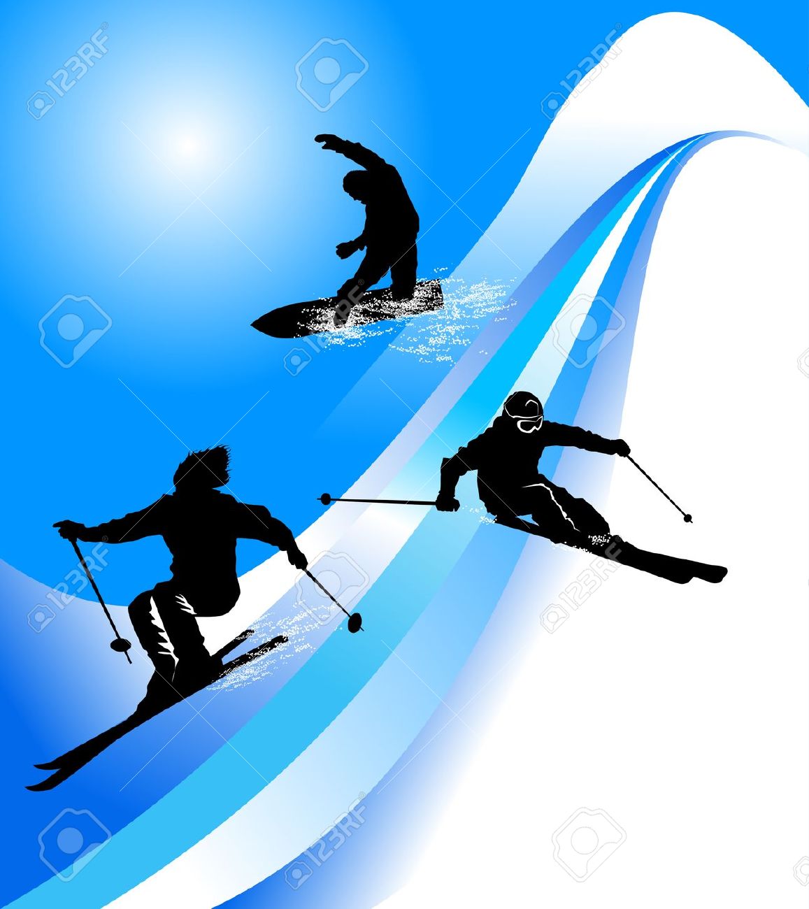1157x1300 Peak Clipart Ski Snowboard