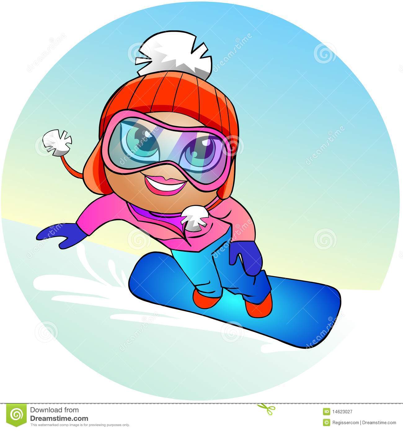1300x1390 Snowboard Clipart