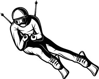 340x270 Ski Vector Art Etsy