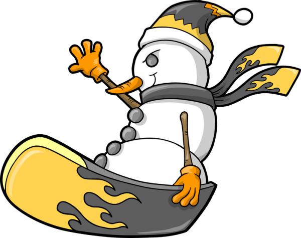 600x475 Snowboard Clipart Clipart Panda