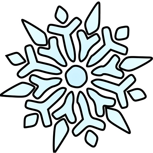 500x500 Free Christmas Snowflake Clipart Snowflakes For Christmas