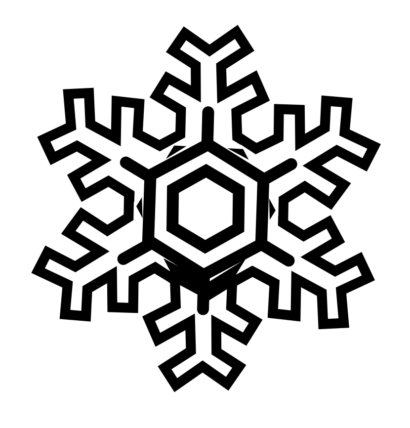 830x866 December Snowflake Clipart, Explore Pictures