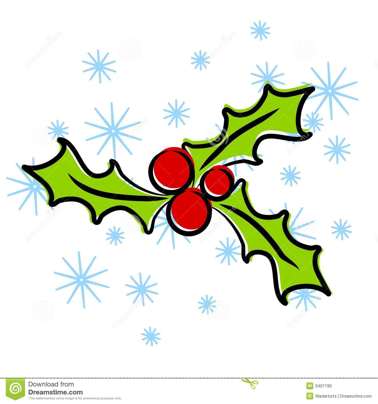 1300x1390 Red And Green Snowflake Clipart