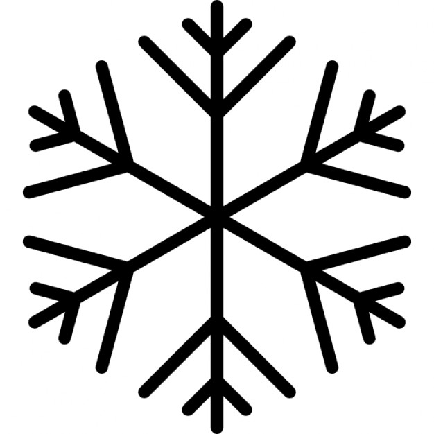 626x626 Snowflake Shape Icons Free Download