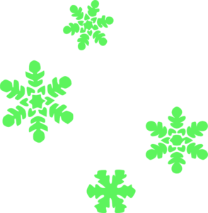 294x300 Red And Green Snowflake Clipart