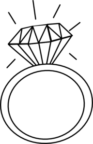 192x298 Clip Art Diamond Ring