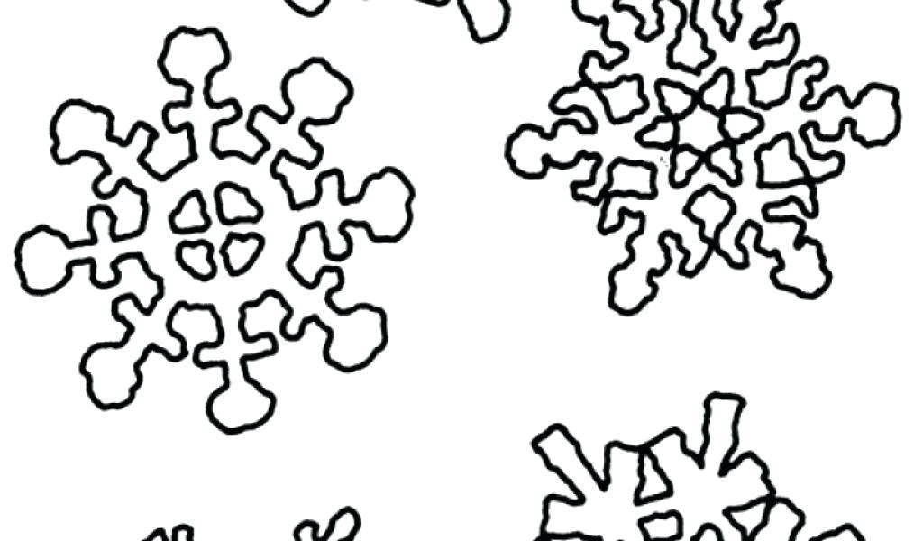 1024x600 Frozen Snowflake Colouring Pages Click The Two Little Snowflakes