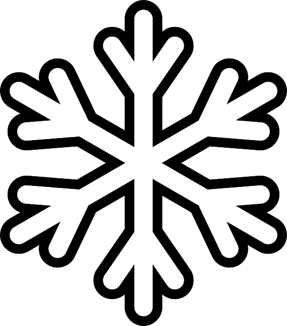 564x640 Snowflake Colouring Pages Outlines, Snow Flakes And Template