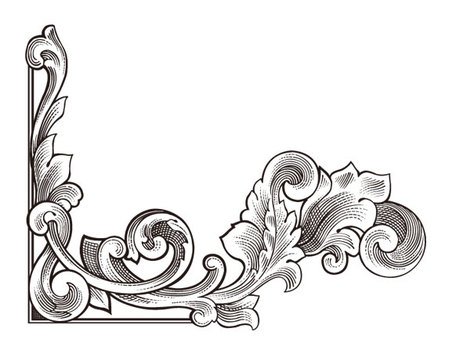 456x361 Corner Clip Art, Vector Corner