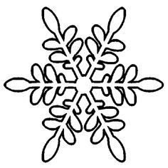 236x236 How To Draw Snowflake With Easy Drawing Lesson Szablony