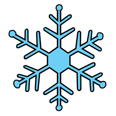 400x400 How To Draw A Snowflake