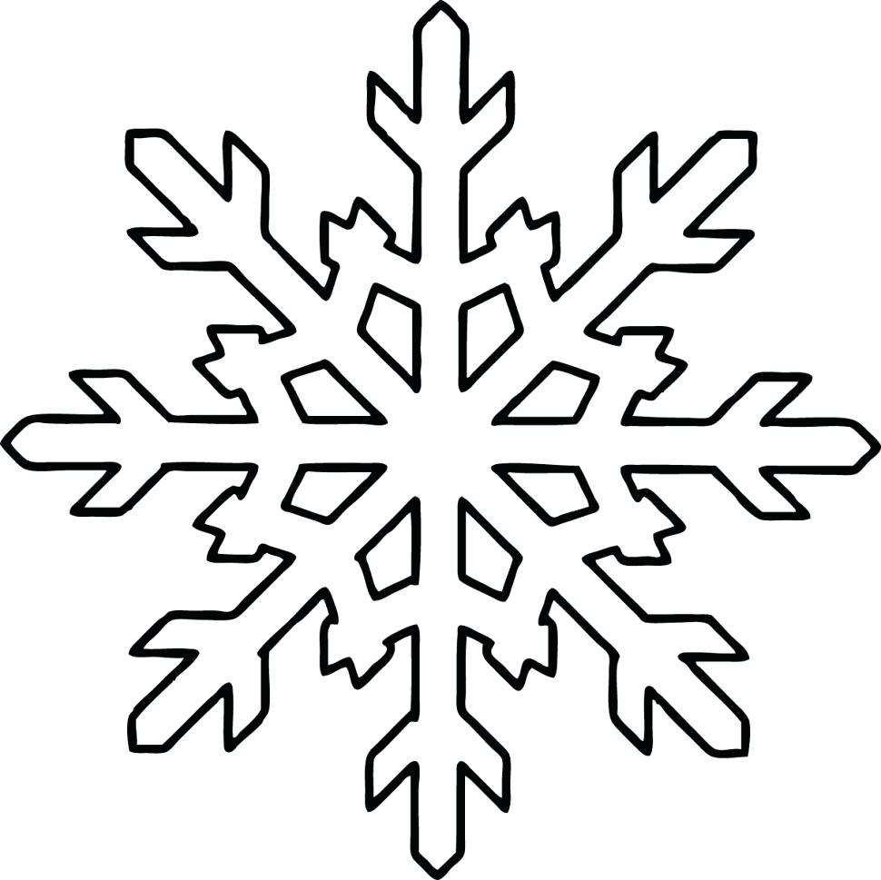 970x969 Snowflake Coloring Pages 147 Outstanding Pictures Of Snowflakes