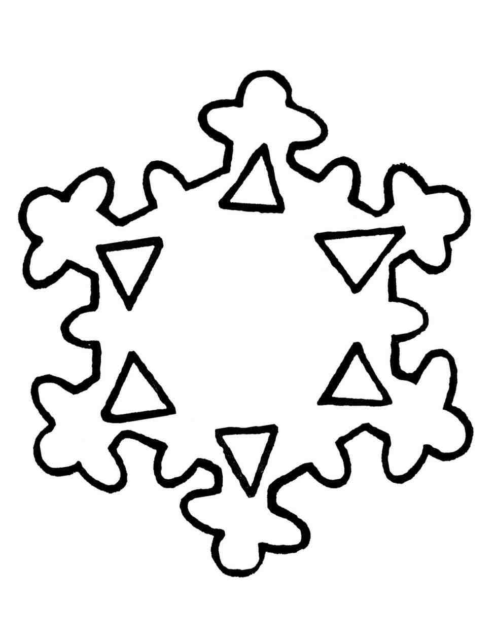 976x1264 The Paste Free Christmas Snowflake Drawings A Half Dozen S