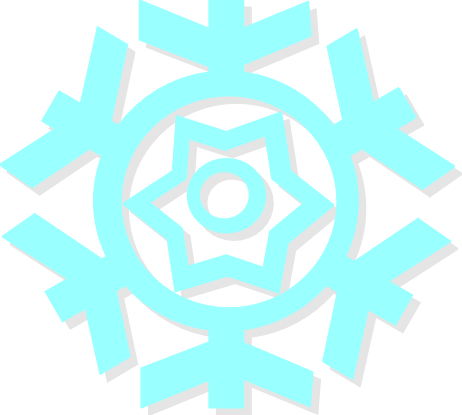 462x415 Free Snowflake Border Clipart
