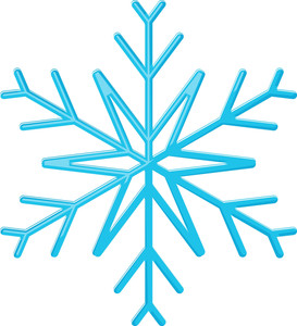 273x300 Snowflake Design Shape Royalty Free Stock Image