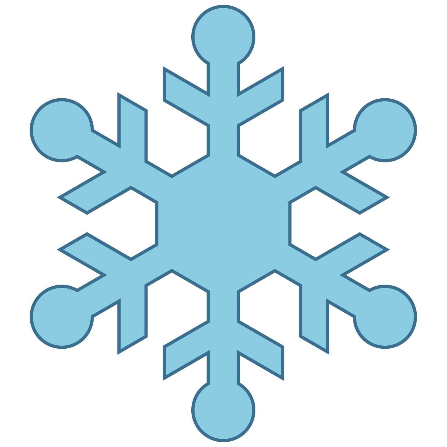 1500x1500 Snowflakes Snowflake Clipart 9
