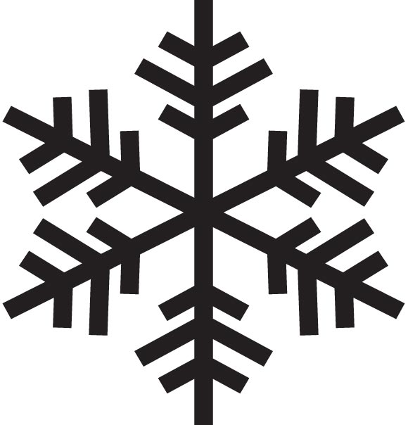 580x604 Free Vector Snowflake