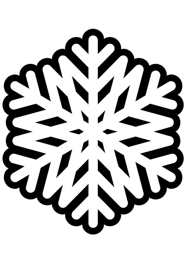595x842 Images Of Snowflakes Clipart