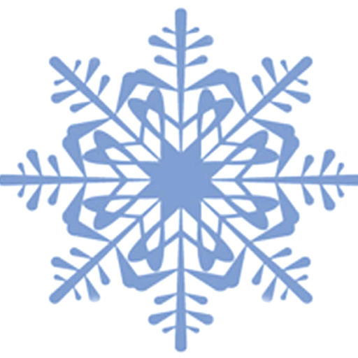 512x512 Snowflake Free Pc Wallpapers Saxony Blue