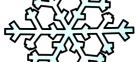 272x125 White Snowflake Clip Art Gclipart On White Snowflake Clipart