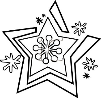 Snowflake Images Black And White