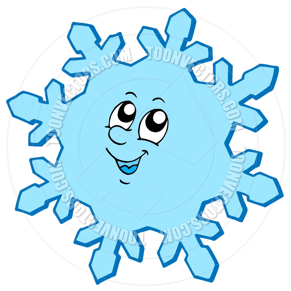 940x940 Cartoon Cute Snowflake By Clairev Toon Vectors Eps