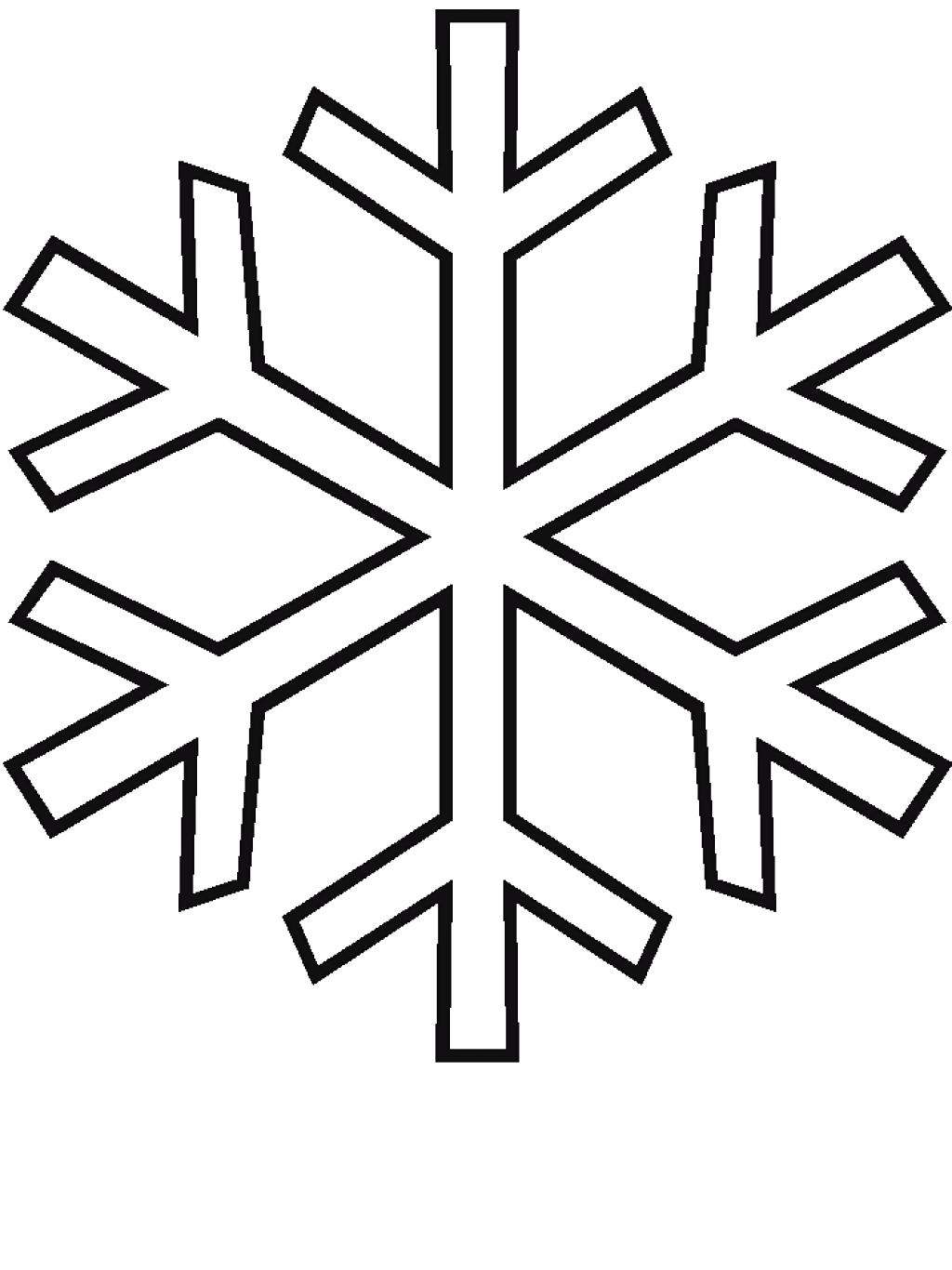 1024x1366 Drawing Of A Snowflake Amazing Coloring Pages Draw A Snowflake