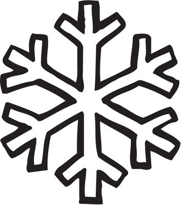 353x400 Inspiring Design Snowflake Outline Templates 49 Free Word Pdf Jpeg