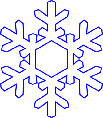 333x380 Snowflake Clipart Clipartpen