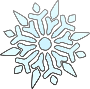300x297 477 Winter Clipart Snowflake Public Domain Vectors