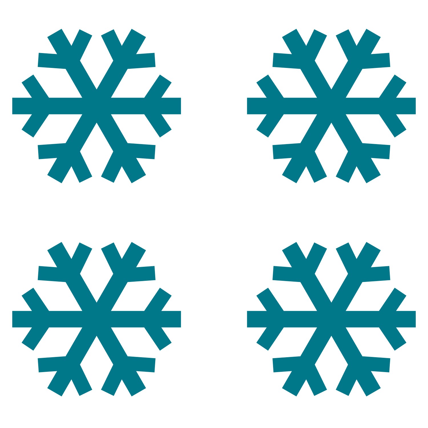 1500x1500 Snowflakes