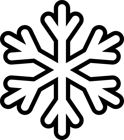 528x599 Snowfall Snowflake Clipart, Explore Pictures