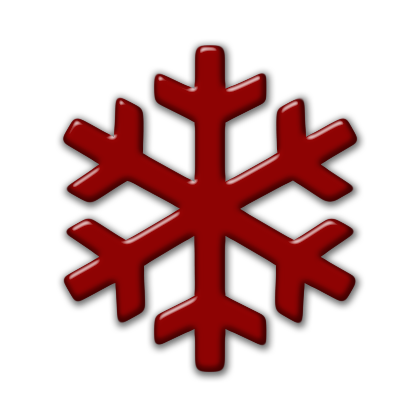 420x420 Single Snowflake (Snowflakes) Icon Version 2