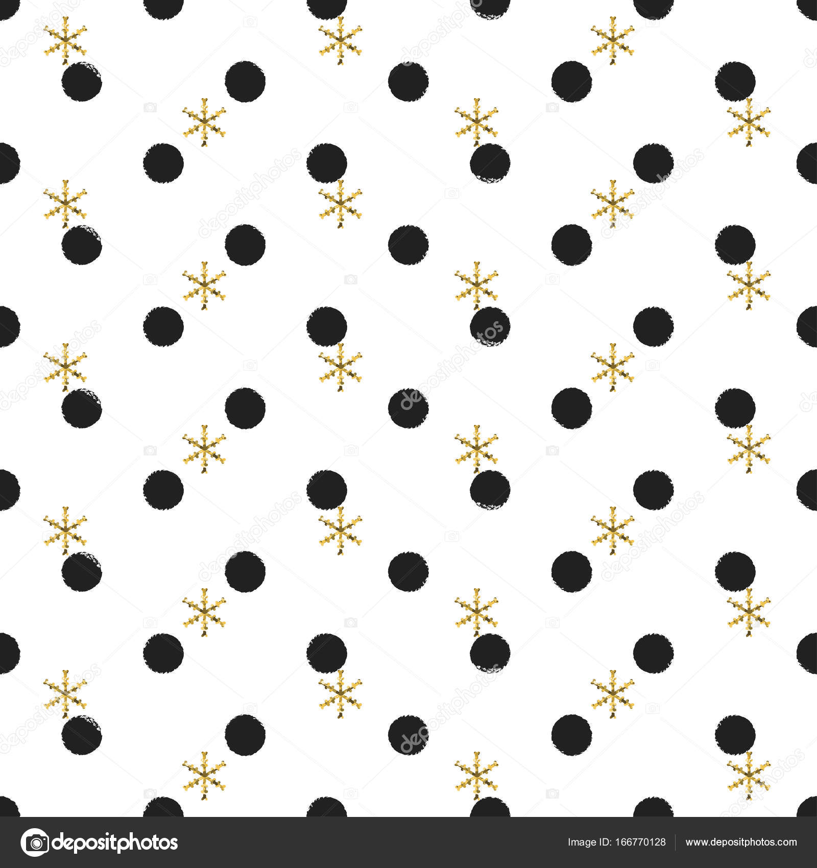 1600x1700 Glitter Gold Polka Dot Christmas New Year Seamless Pattern